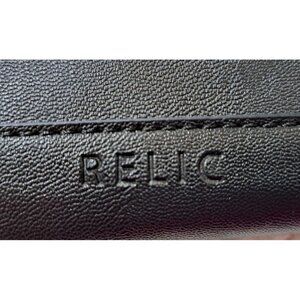 Relic Black Wallet/Credit Card Holder Small Vegan Leather Faux Leather